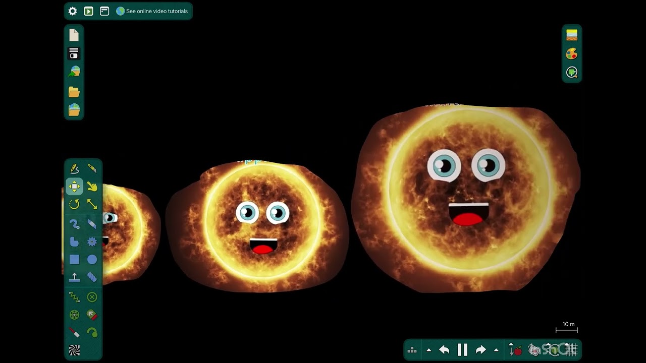 Star size comparison for kids #stars #solarsystem #kids￼