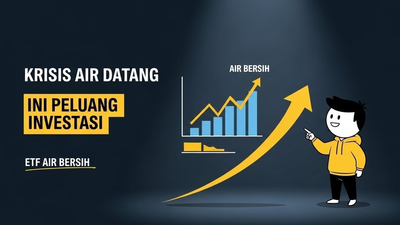 Lupakan Emas, Pantau Air: Krisis “Blue Gold” 2026 & Daftar ETF Air Bersih yang Diprediksi Naik 100%