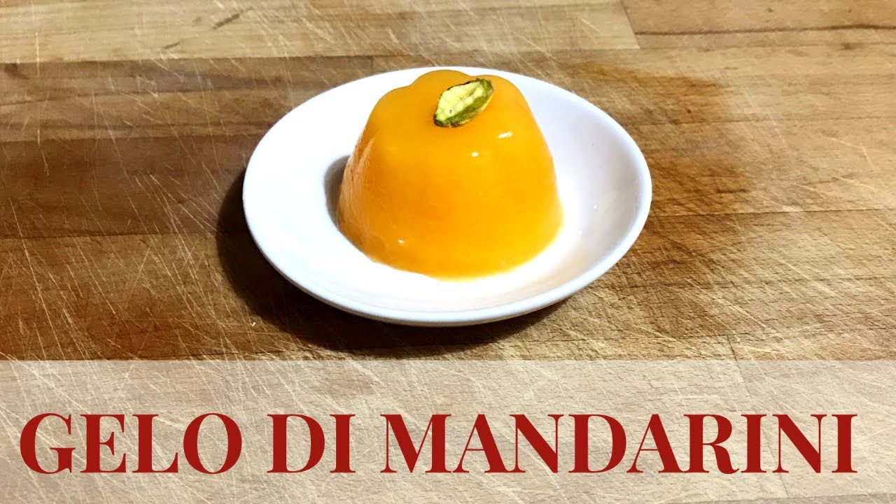 GELO DI MANDARINI: Buonissimo, facilissimo e freschissimo! (Dolci) 2C+K