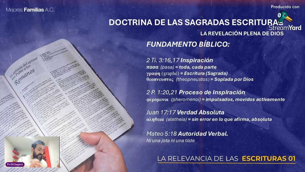 En que cree un verdadero Cristiano | La autoridad de las Escrituras Parte I