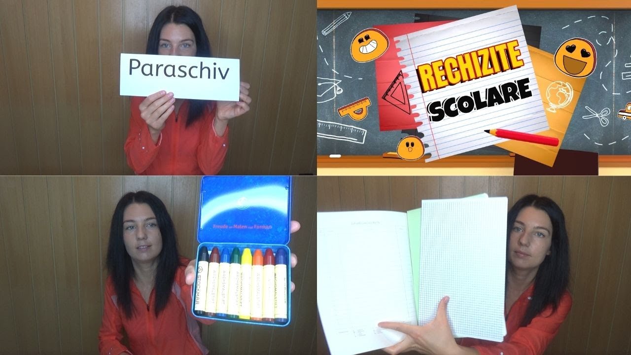 Rechizite necesare pentru clasa I in Germania