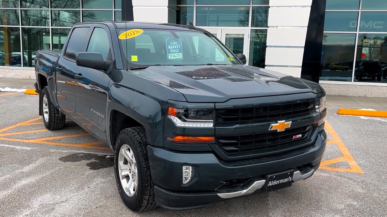 2018 Chevrolet Silverado 1500 Crew Cab Short Box LT Z71