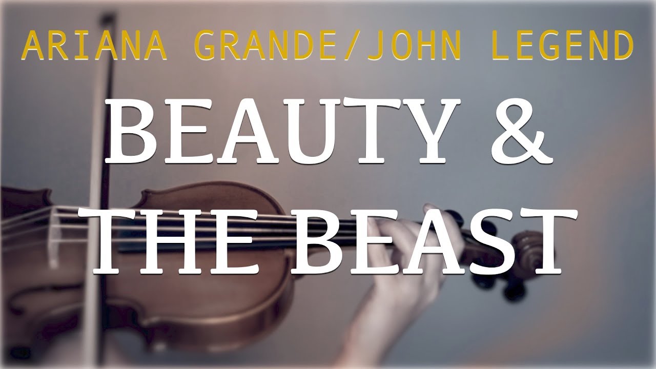 Beauty and The Beast for violin and piano (COVER)