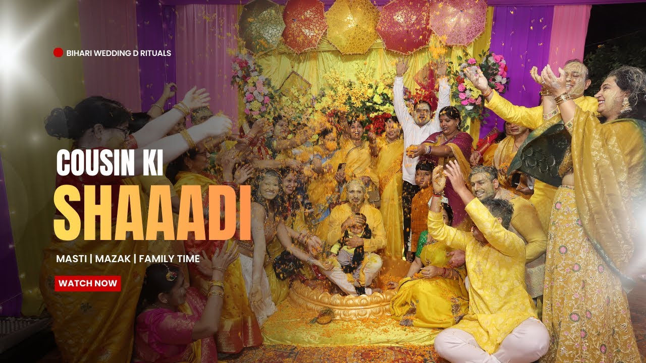 Cousin ki shaadi #bihariweddingvideo #bihariwedding #rituals #weddingvlog #wedding 