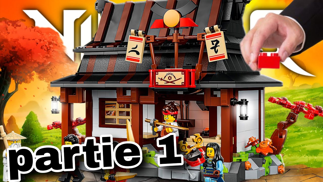 71858 Construction Ninjago Legacy : la forge des quatre armes : PARTIE 1