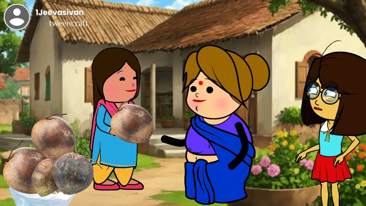 Part-411:Thoothukudislang cartoon entertainmentvideo|#villagelife #villagestory@jeeevasivelifestyle 