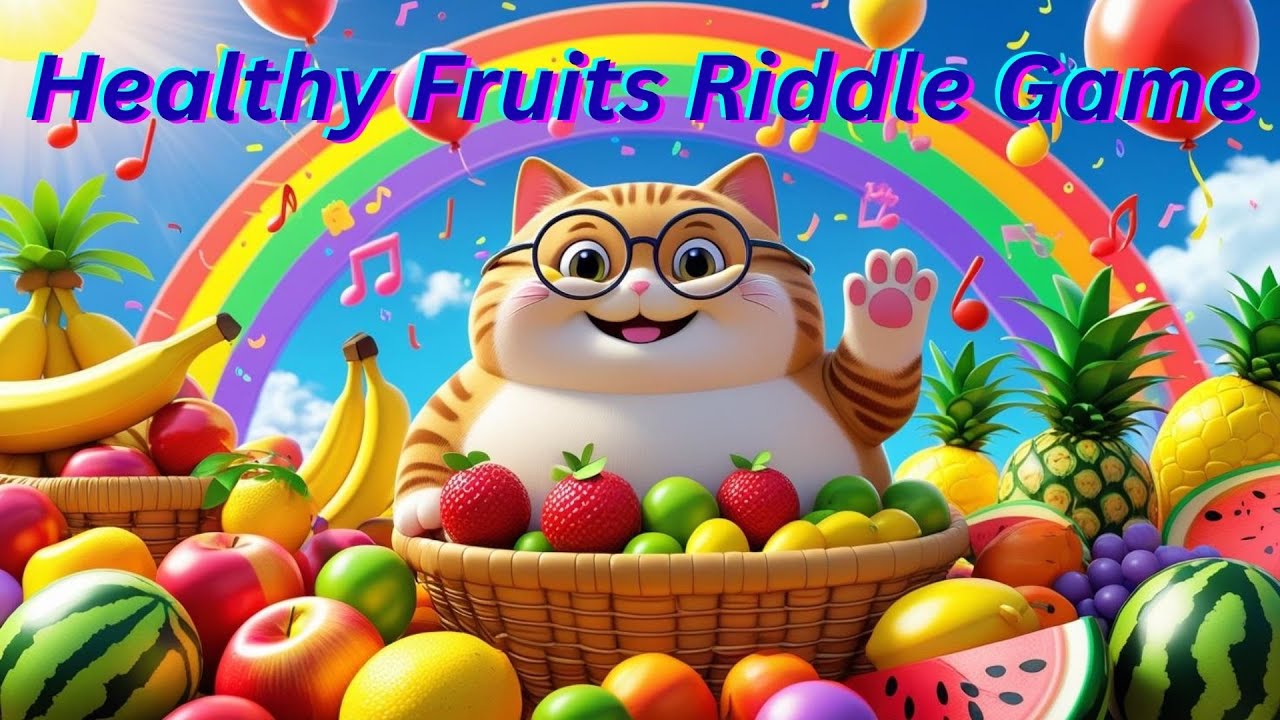 Healthy Fruit Riddle Song 🎵🎵🎵