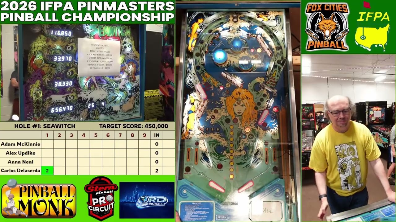 IFPA PINMASTERS 2026 QUALIFYING DAY 1 | BACK 9