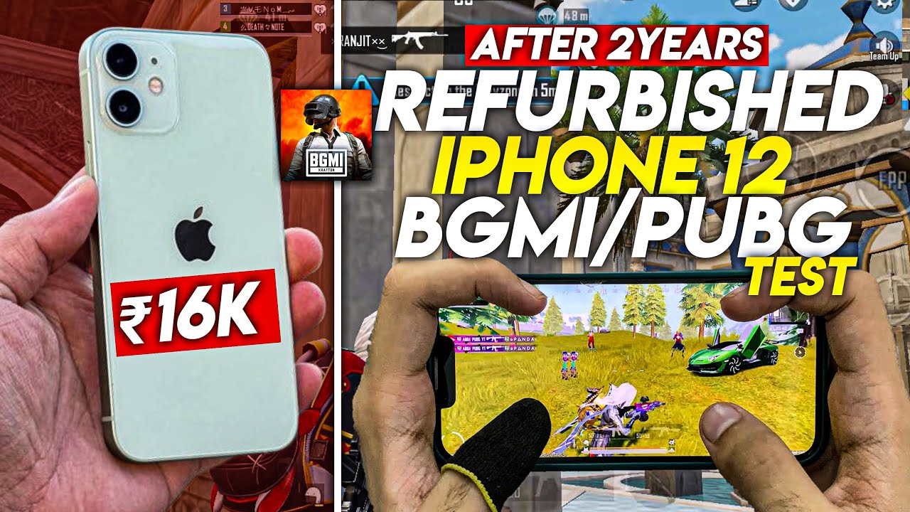 Refurbished iPhone 12 BGMI Test After 2 Years - Still Good for BGMI Competitive Gaming? | Under 16k