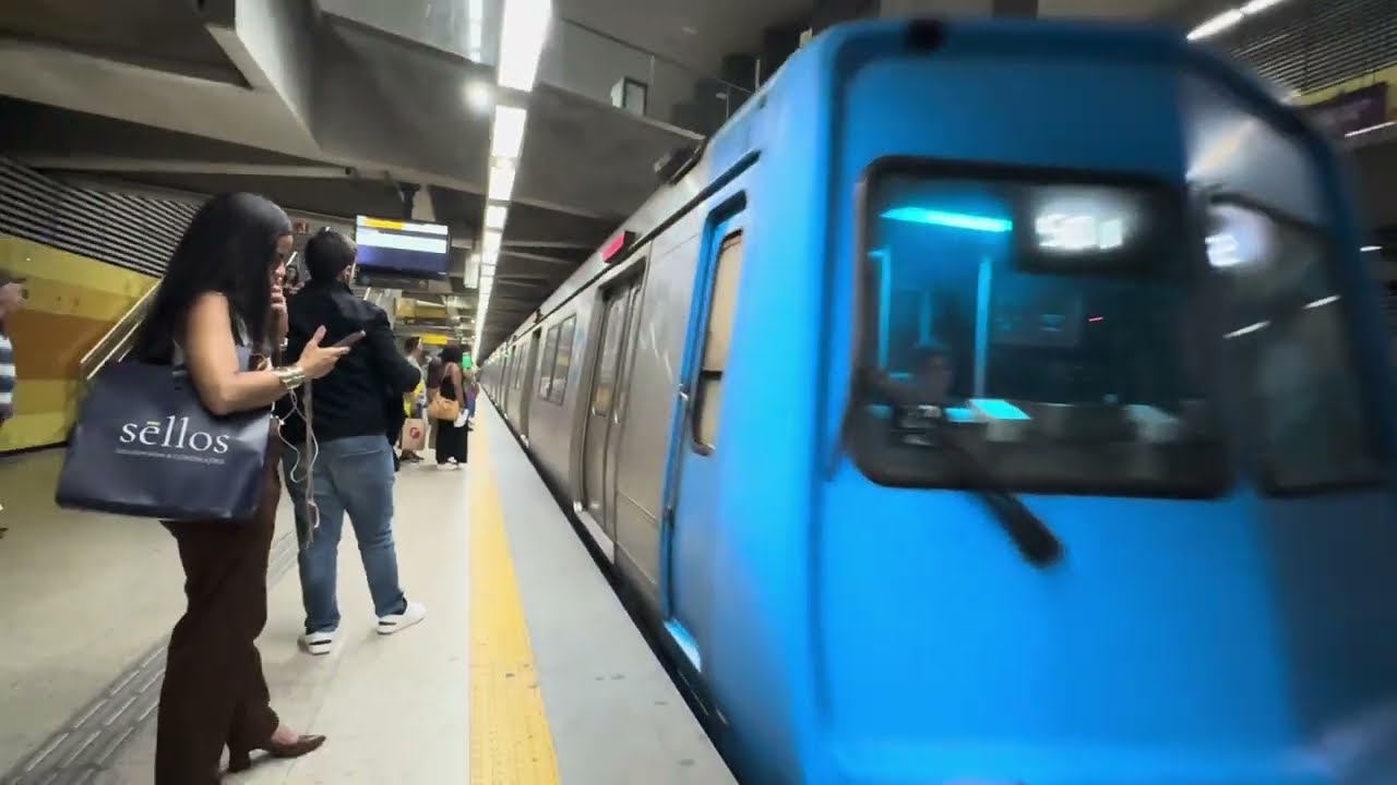 BRT + Metrô | Conexão na estação Jardim Oceânico