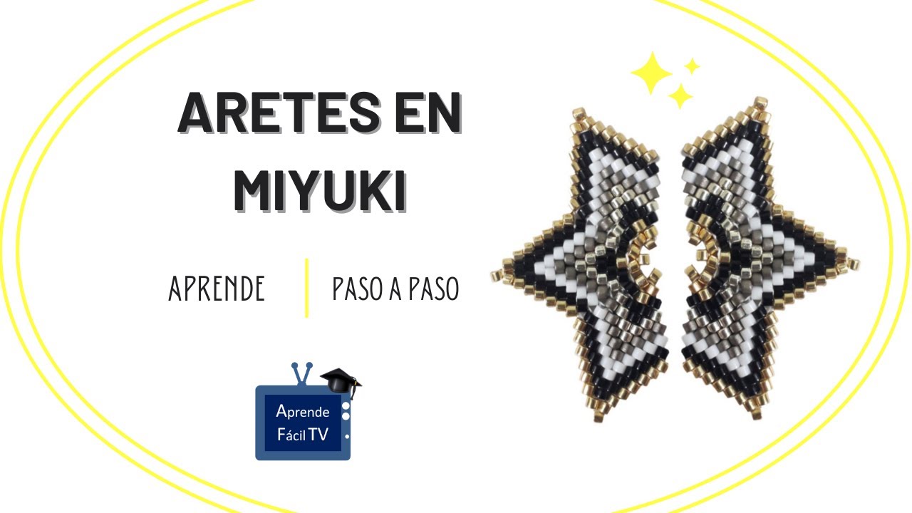 ARETES ROMBOS/ARETES ESTRELLA MIYUKI DELICA/Rombos en miyuki delica/brick stitch /puntada ladrillo .
