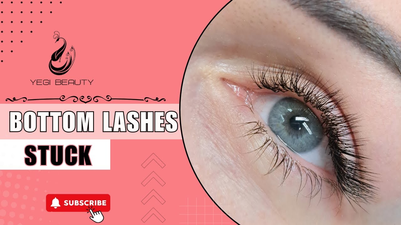 Eyelash Extensions Sticking to Bottom Lashes? Here’s the Fix!