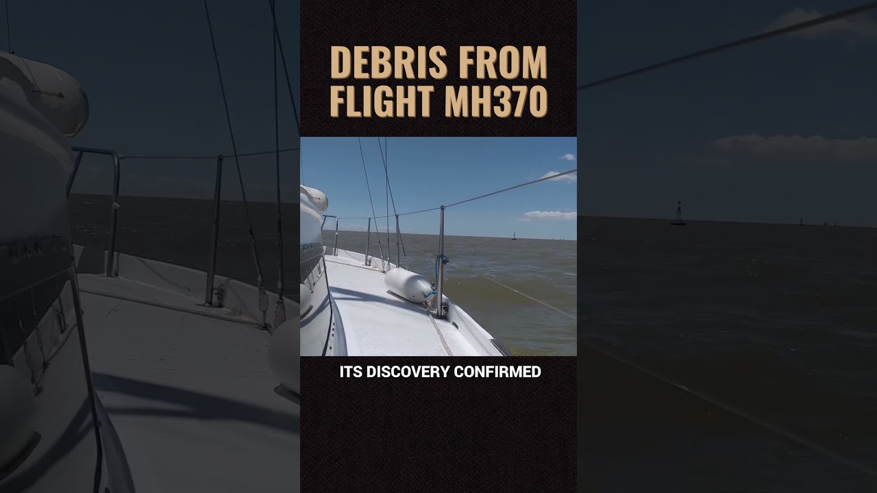 PHOTO OF THE WRECKAGE OF FLIGHT MH370  #mh370 #documentary #airplane
