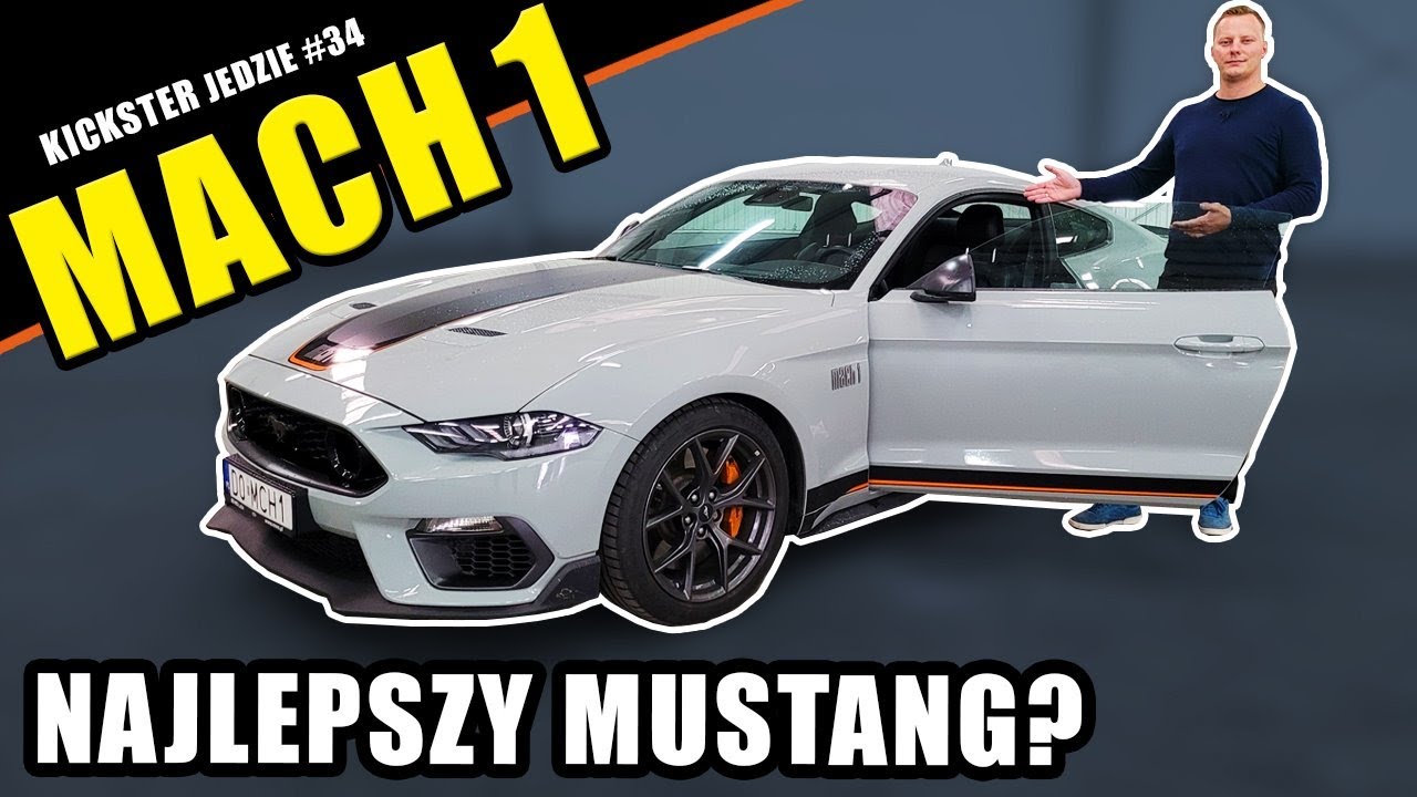Ford Mustang MACH 1 - Kickster jedzie #34