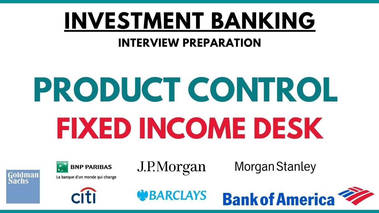 Product Control Fixed Income Desk Interview | Product Control Interview in Investment Bank