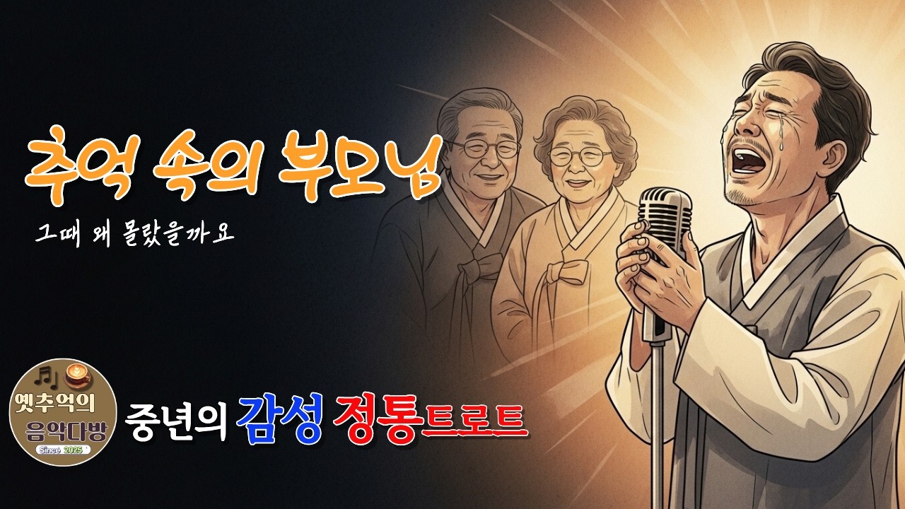 부모님 생각나서 혼자 울다가 만든 노래입니다 | 추억 속의 부모님