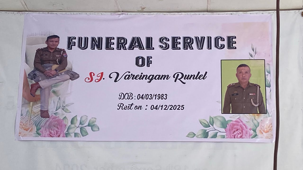 Rest in Peace Nungshipa Late Sub-Inspector VAREINGAM RUNLEL @manipurpolicecomputercente6013 