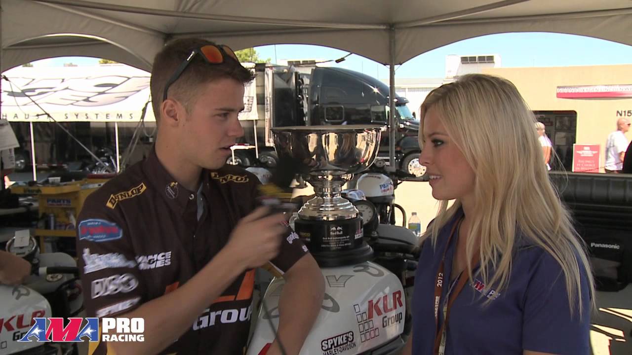 KLR Group's Kyle Wyman Turns the Table on Cristy Lee at Indianapolis Motor Speedway