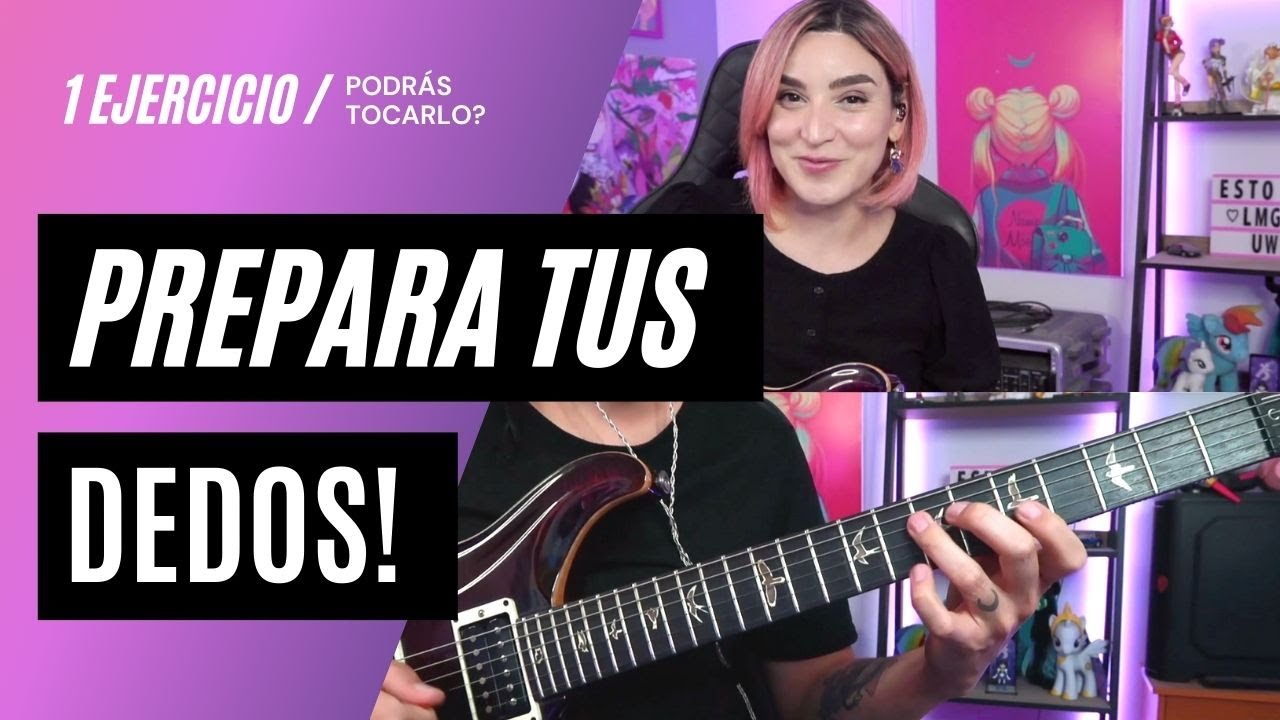 1 EJERCICIO 3 TÉCNICAS ► ENTRENA TU MANO IZQUIERDA CON VELOCIDAD!