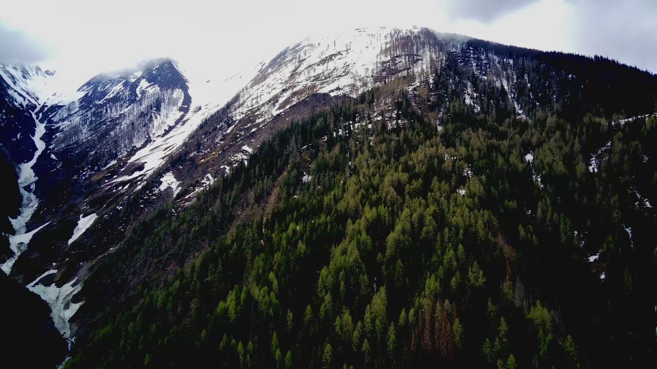 Letihorn, Breithorn, Grengiols, & environs in Valais (Wallis) Switzerland, 4k drone stock footage