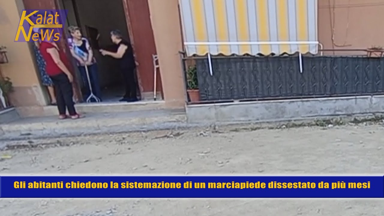 Caltagirone, Tre isolati di degrado al rione Poggio Fanales chiesta sistemazione di un marciapiede