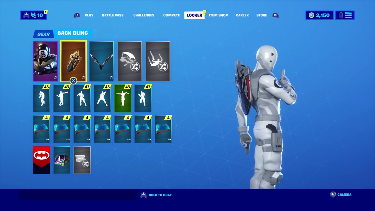 fortnite combo skin 8-Ball vs scratch