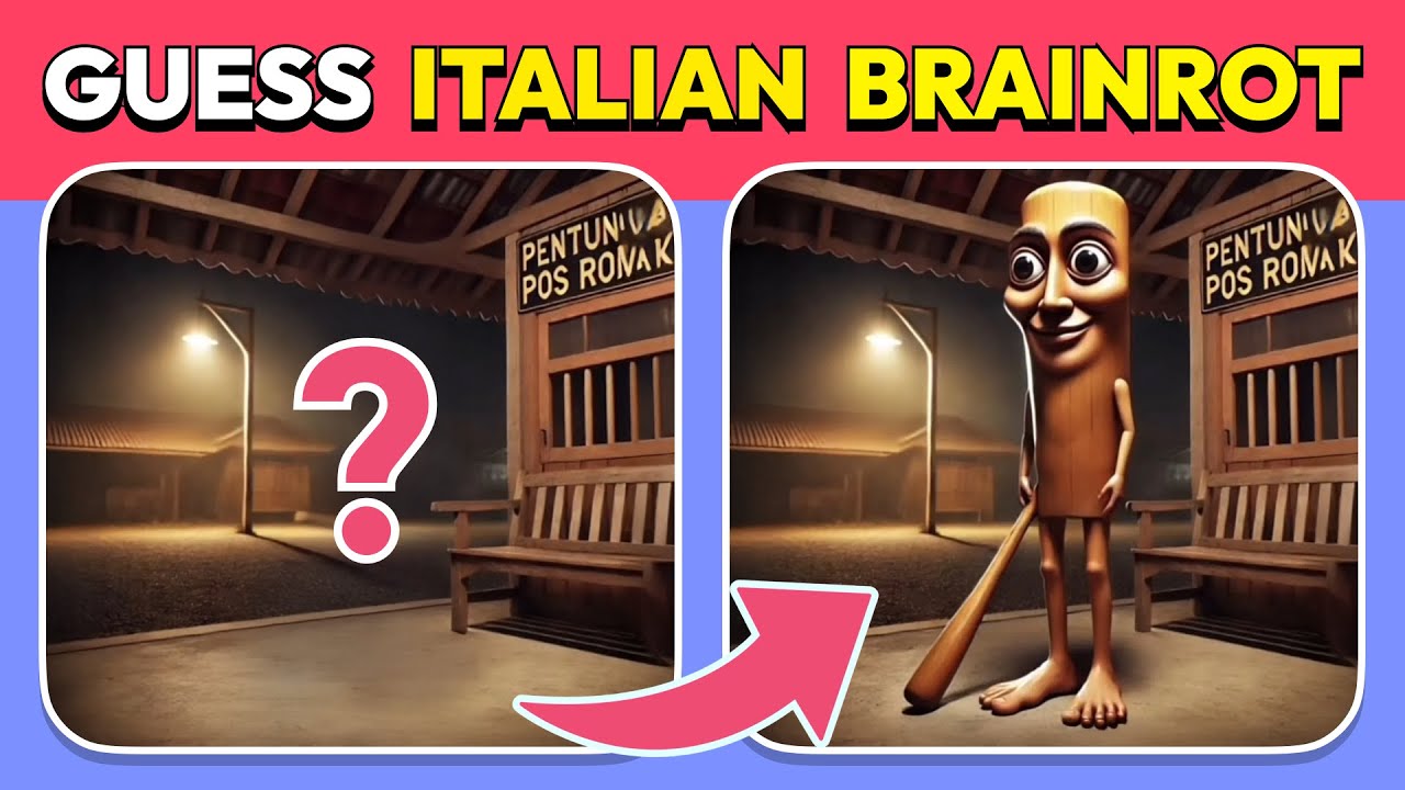 Guess the BRAINROT by its Scenes 🧠🔍 - Italian Brainrot Meme Challenge