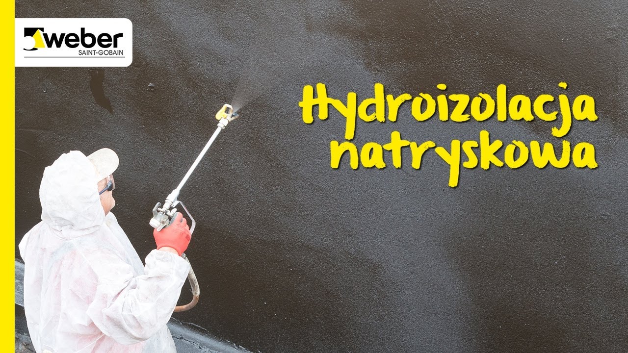 Hydroizolacja natryskowa krok po kroku - hydroizolacja fundament&oacute;w masą weber.tec Superflex 100