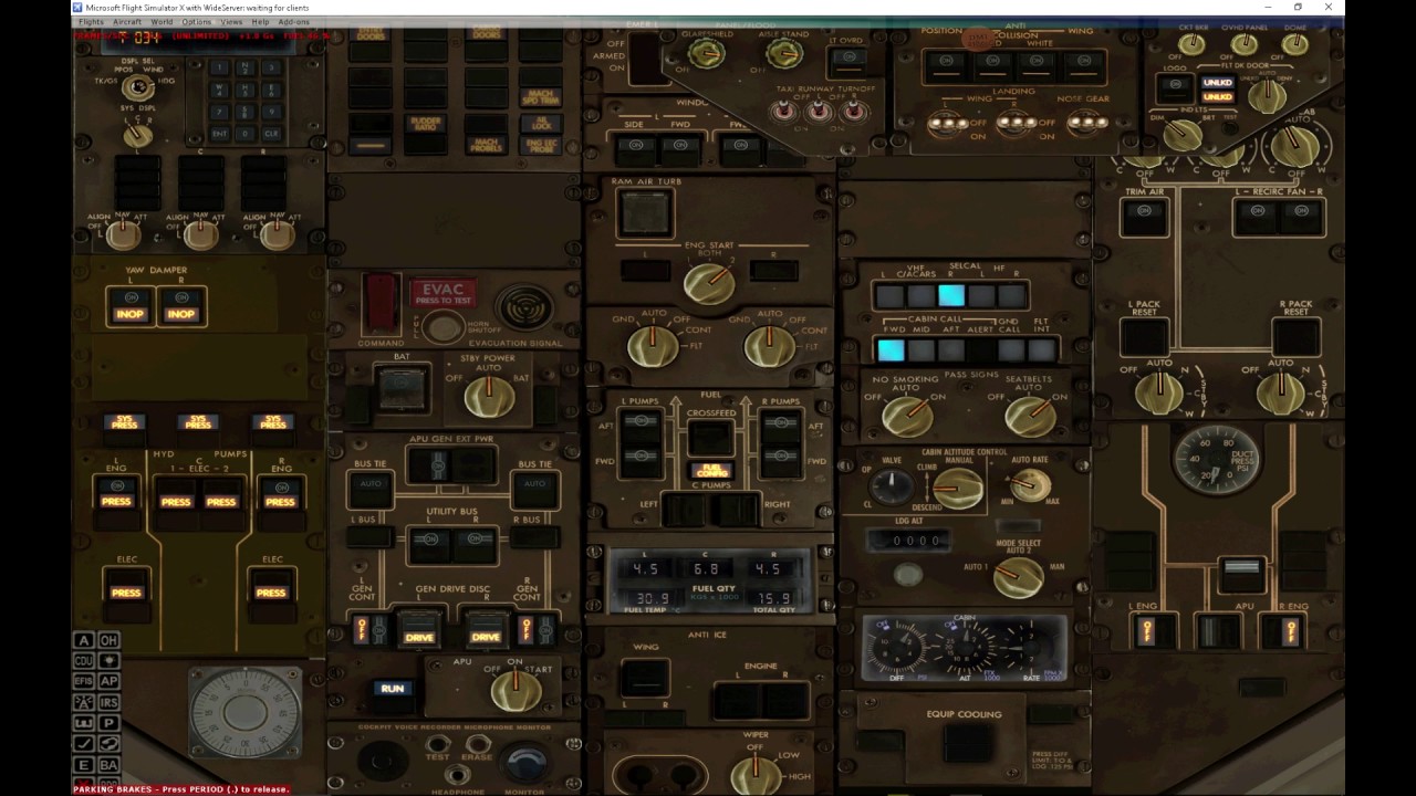 [FSX Steam] Captain Sim 757 Tour Wrap up.  KDFW to KMIA at Night