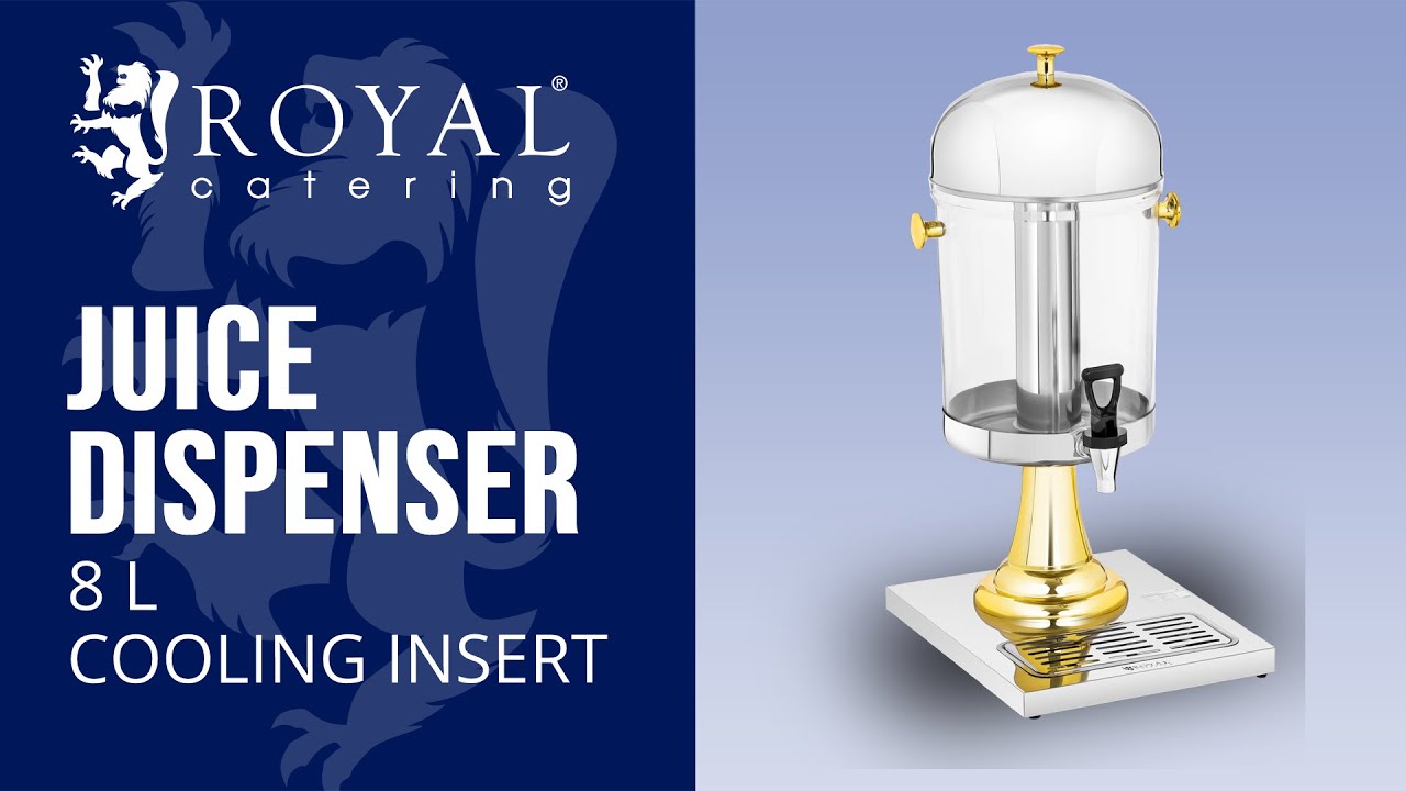 Juice Dispenser Royal Catering RCSD-1G | Product presentation
