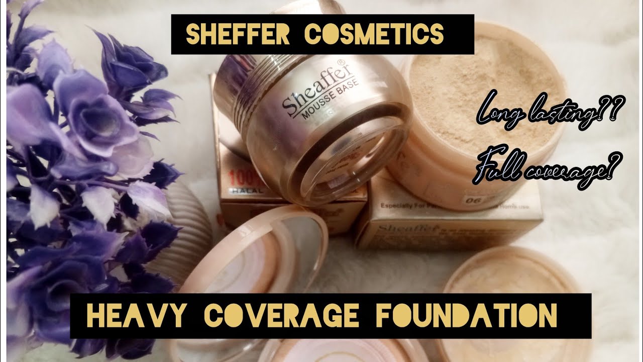 Sheffer mousse foundation || Full Coverage foundation || Sheffer Cosmetics 