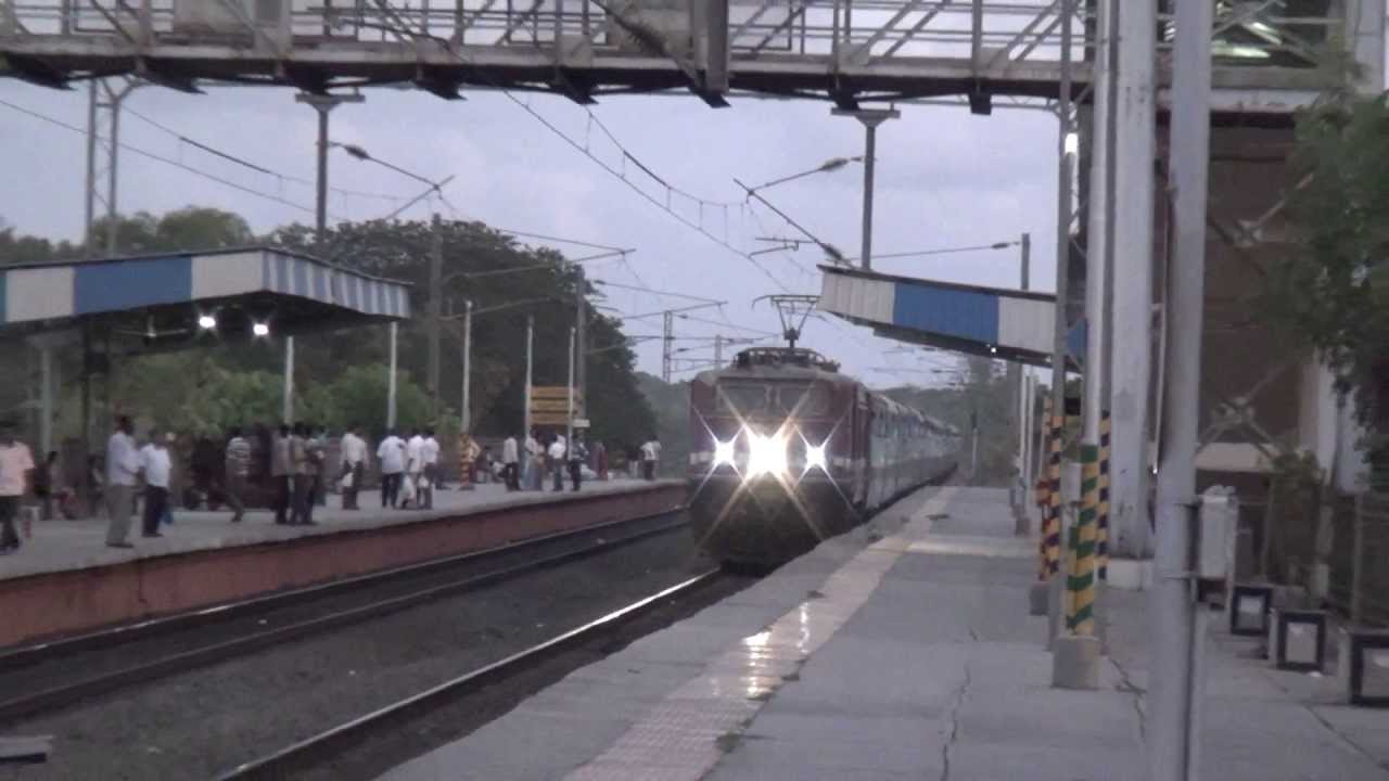 OFFLINK - BRC WAP-4E# 22075 LED SAURASHTRA JANATA EXPRESS LATE EVENING CAPTURE