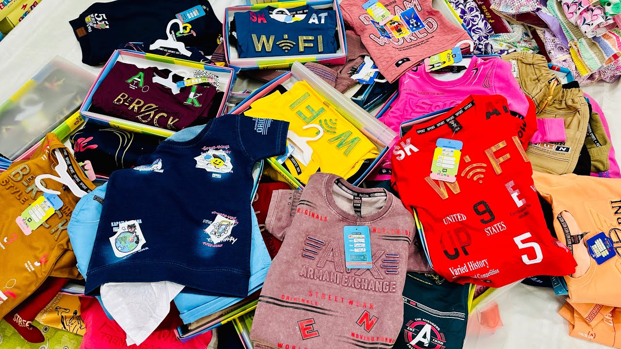 Premium Quality Kids Clothes Manufacturer in Kolkata METIABURUZ || #wholesalemarket || cool garments