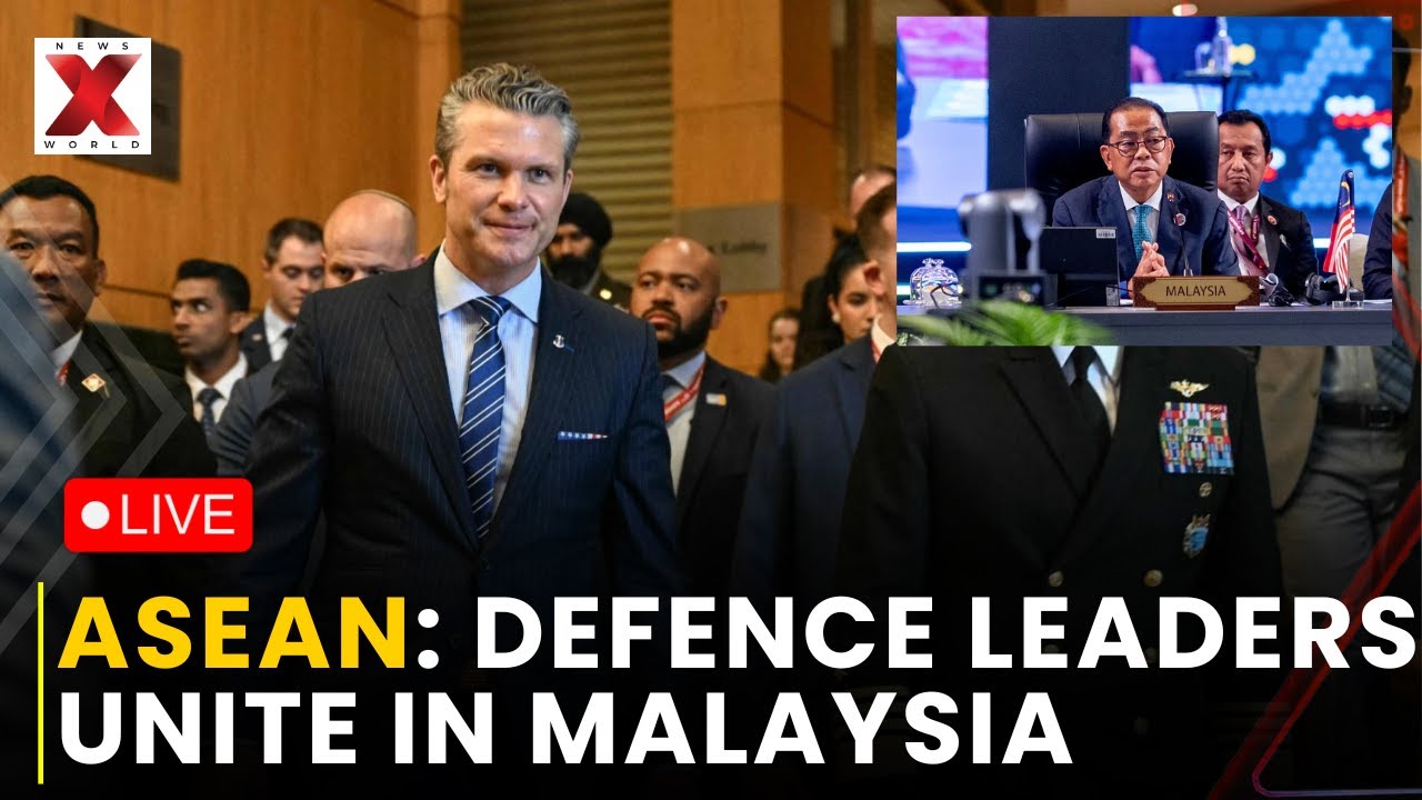 ASEAN LIVE: Defence Ministers Reaffirm Unity And Neutrality At 15th ADMM-Plus | NewsX World