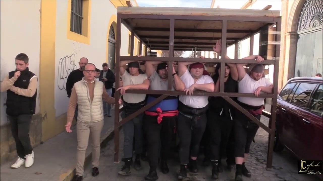 1⁰ Ensayo de la Cuadrilla de Costaleros del Cristo de la Flagelación del puerto Santa María  2025