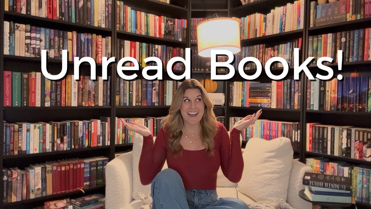How many unread books do I own? (7 bookshelves!) 