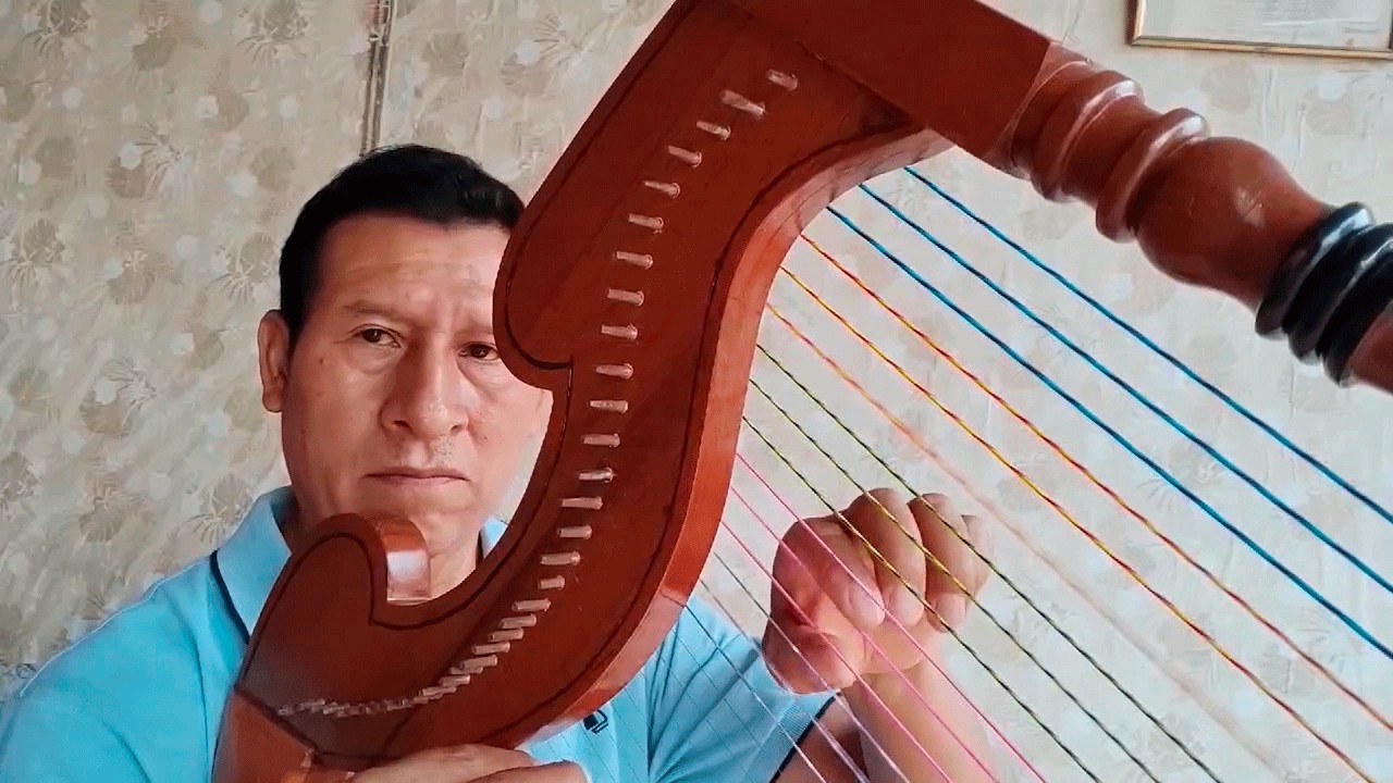 HUAYNO SENTIMENTAL ARPA & VIOLIN / ANDRES ATOCCSA