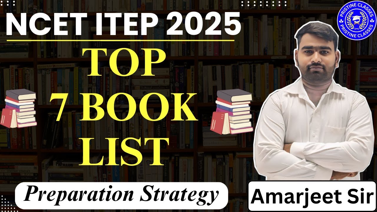 NCET 2025: BOOKS to score 500+ 🔥| NCET Booklist 2025 | NCET