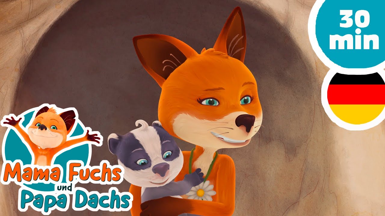 🦡 Edmund Erklärt Geräusche 🦡 | Mama Fuchs und Papa Dachs - Ganze Folge in HD