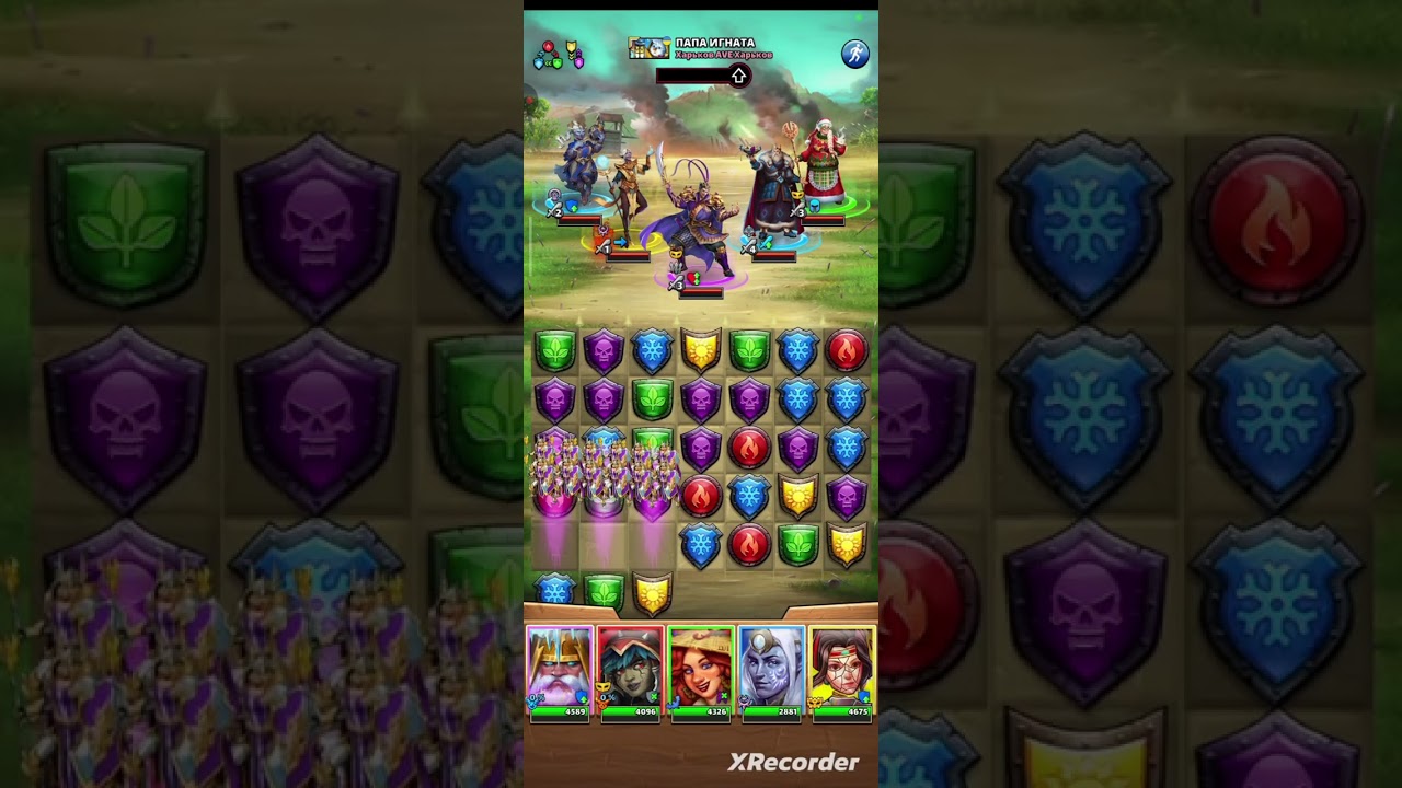 BRUANT Vs Los Rusos Ataques En Guerra (Potenciador De Ataque ) 5/6 #empiresandpuzzles 