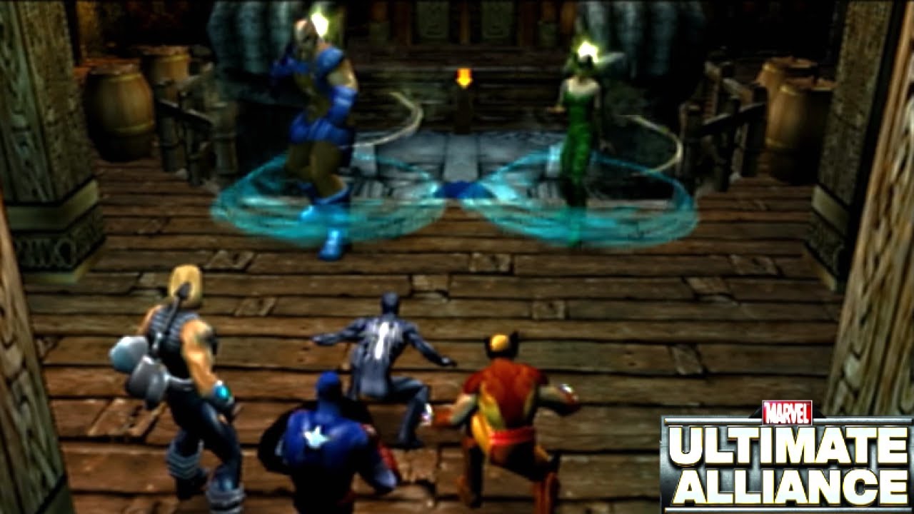 Marvel: Ultimate Alliance PS2 Walkthrough Part 15: Heimdall, Enchantress and the Executioner