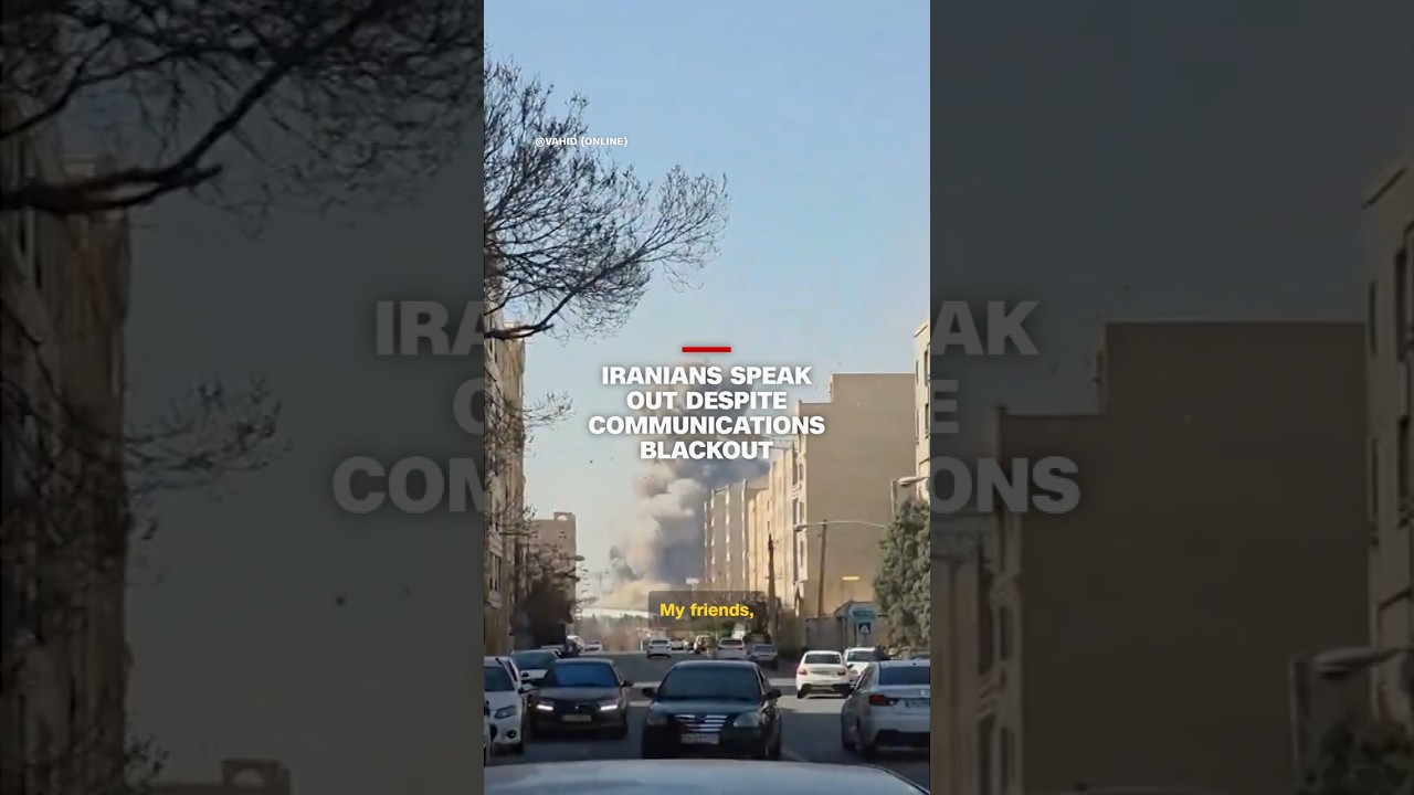 Iranians speak out despite communications blackout