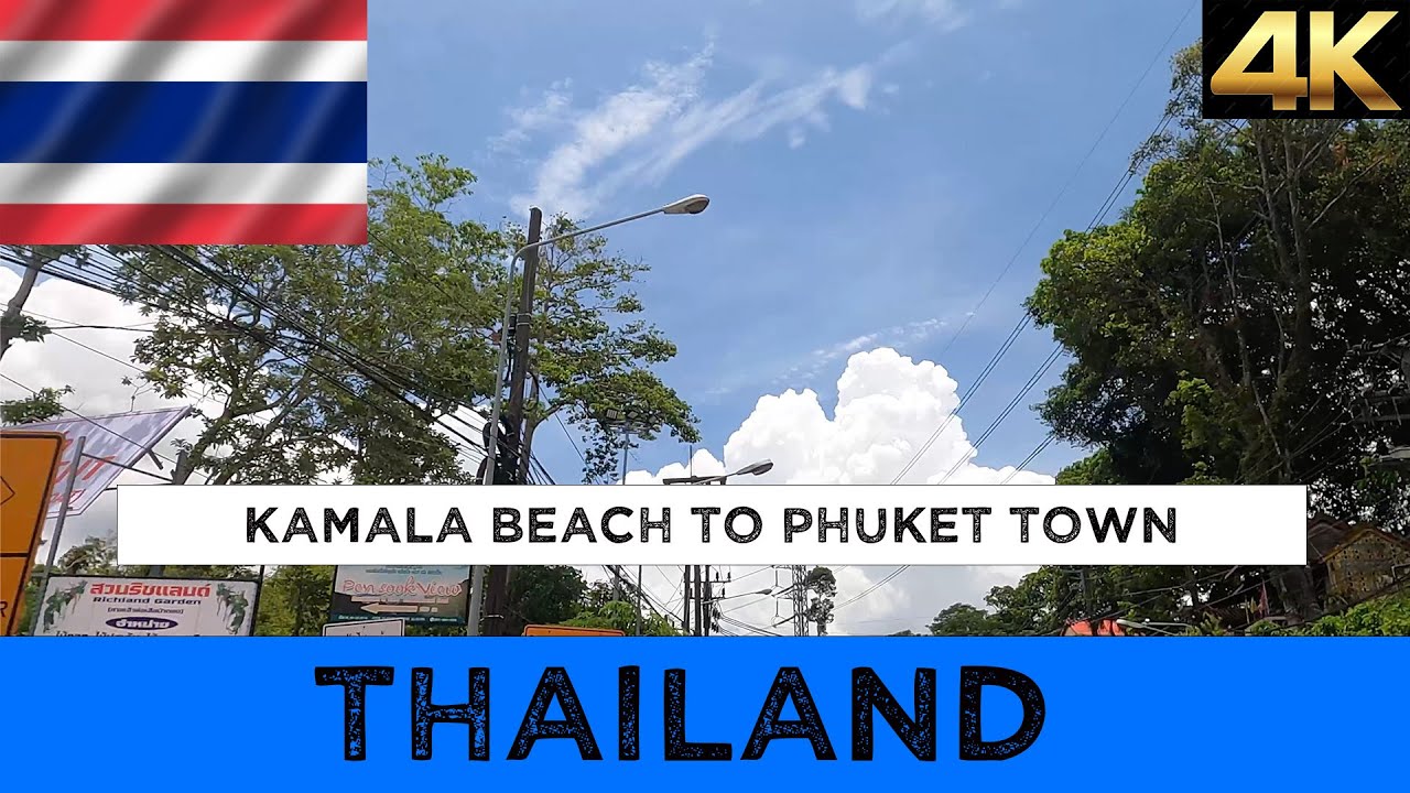 🇹🇭 Epic Tuk Tuk Dashcam Ride: Kamala Beach to Phuket Town in Stunning 4K 60FPS! 🌴🇹🇭