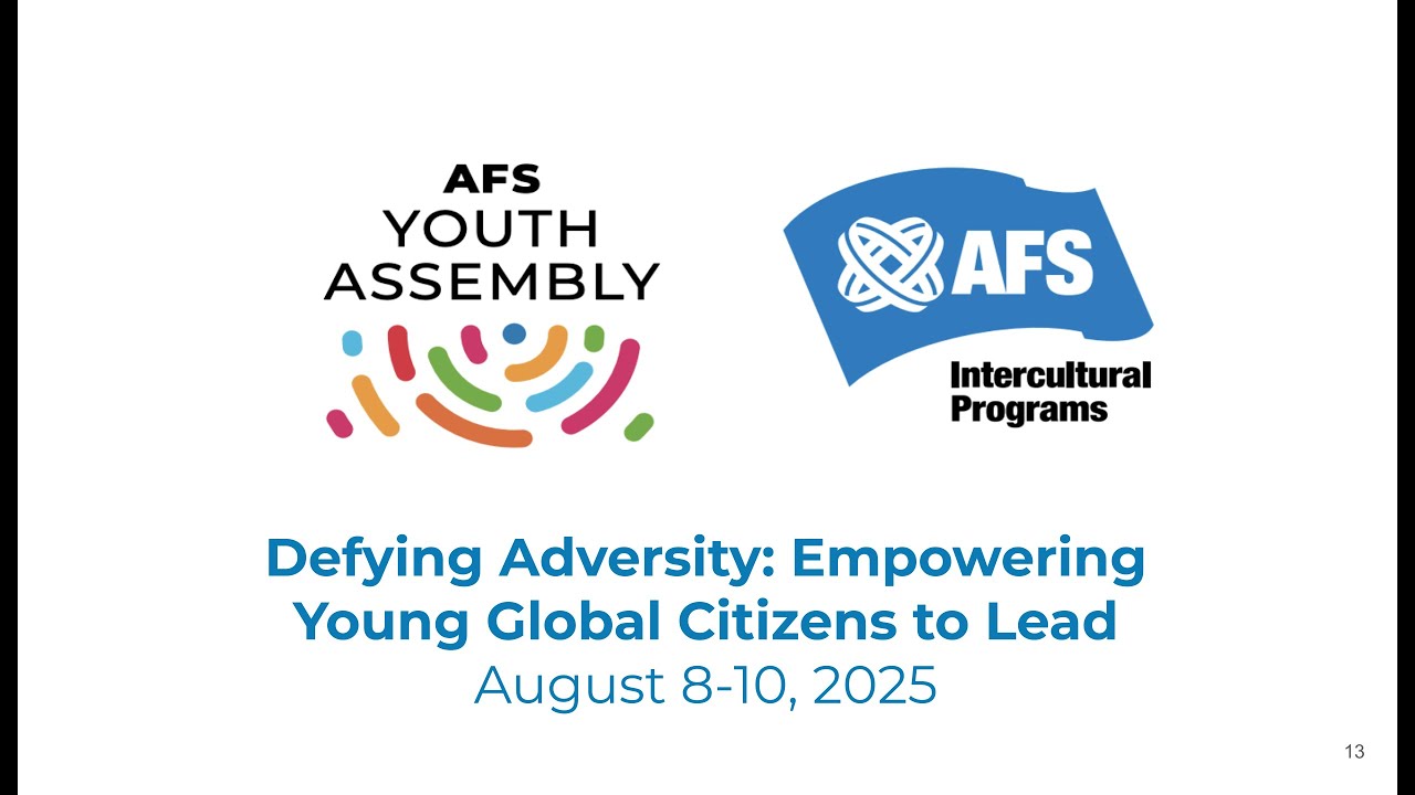 30th AFS Youth Assembly Agenda: Insights from the Youth Advisory Council