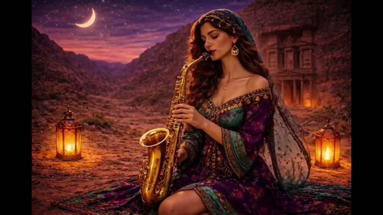 Saxophone - Petra Desert Enchanting Nights | Arabic Jazz Fusion