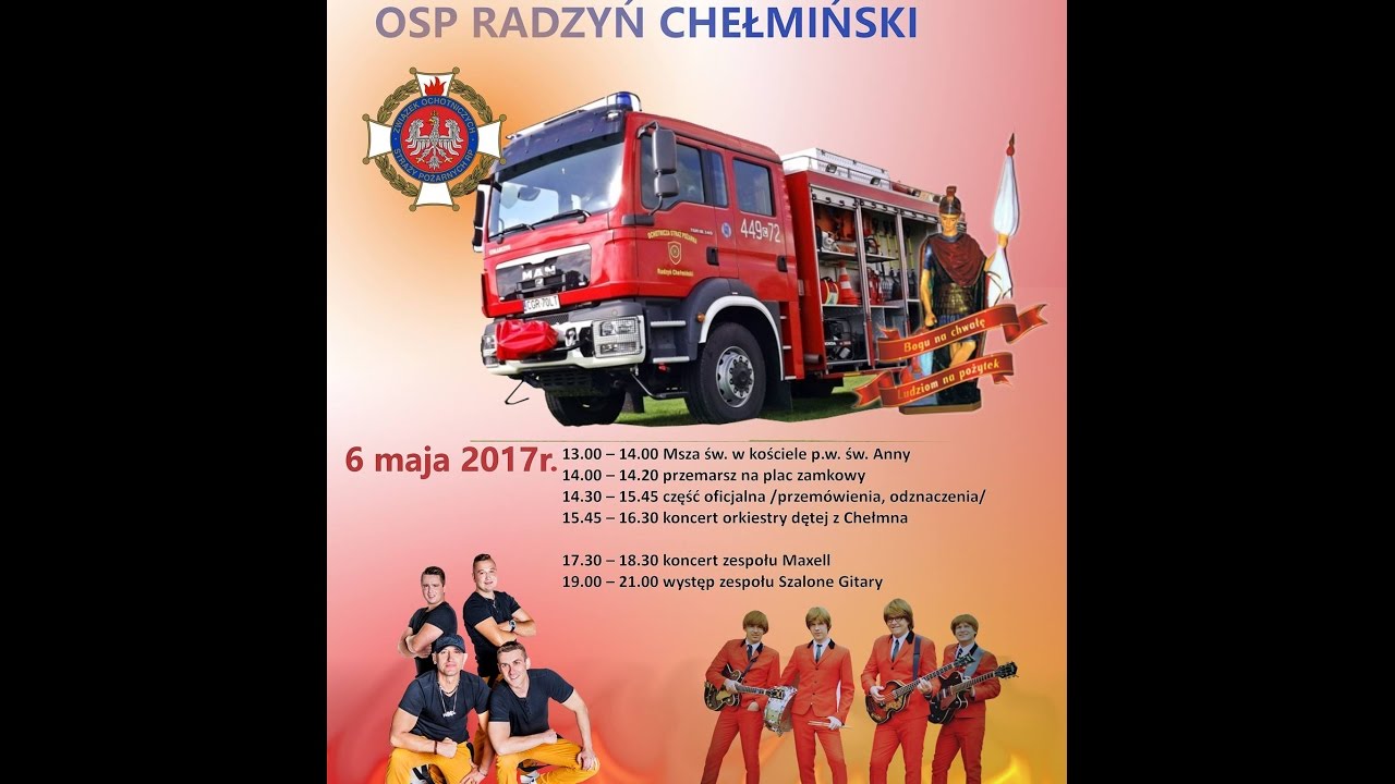 PROMO | 140 - lecie OSP Radzyń Chełmiński | Ochotnicza Straż Pożarna w Radzyniu Chełmińskim