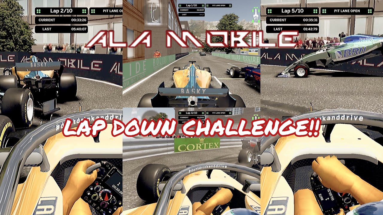 ALA MOBILE LAP DOWN CHALLENGE IN MONACO!