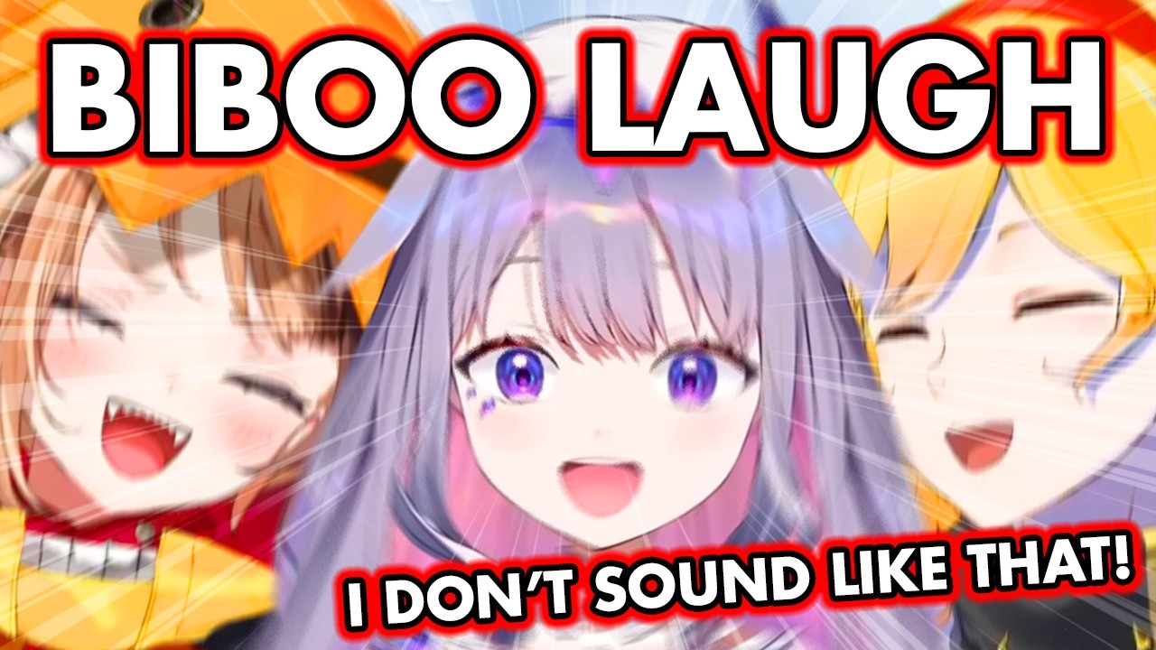 Gigi and Kaela Can't Stop Laughing at Biboo's Laugh 【Hololive EN】