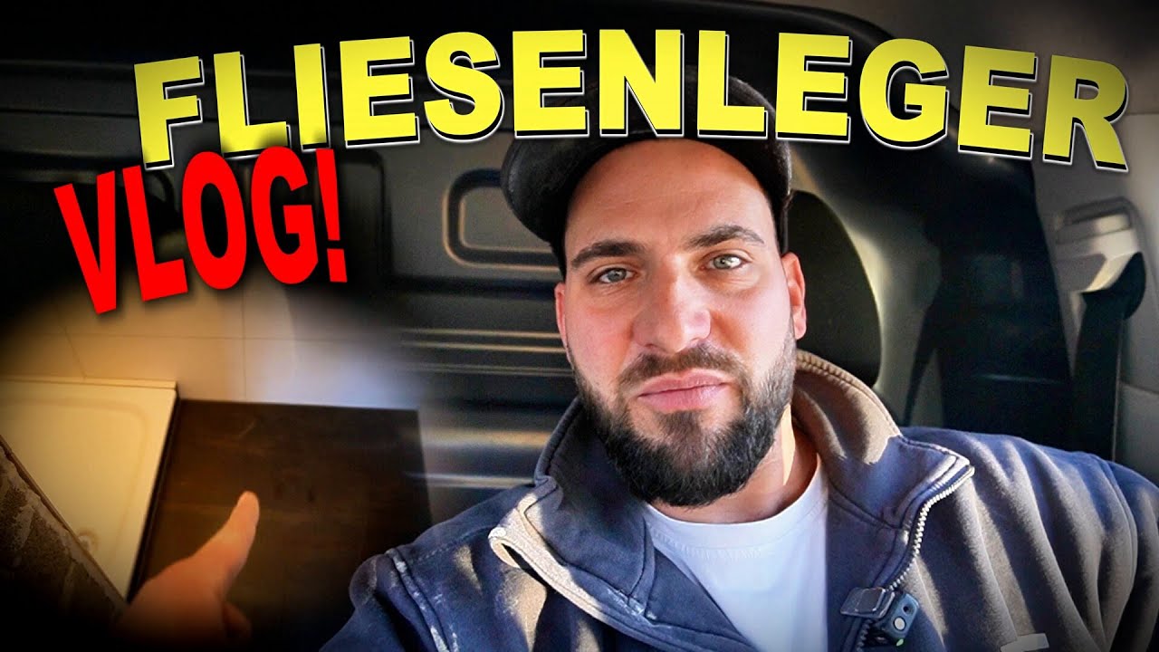 Ein TAG als FLIESENLEGER - SCHRECKLICHE DUSCHWANNE 🤯