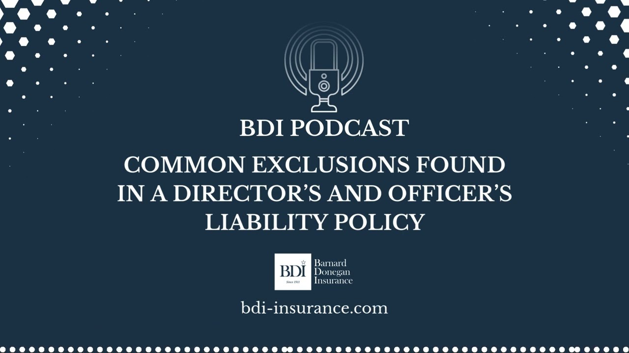 Common Exclusions in D&O Liability Policies: What You Need to Know